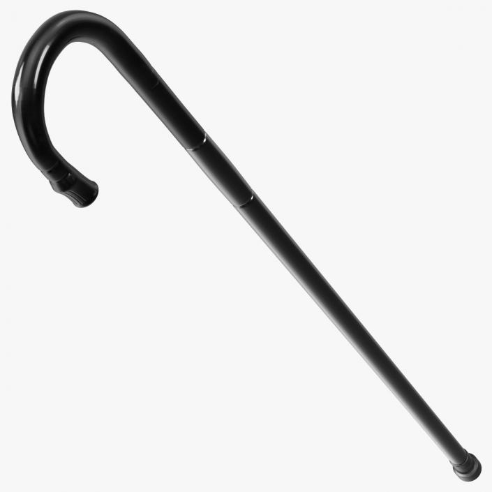 Metal Cane Walking Stick 3D model