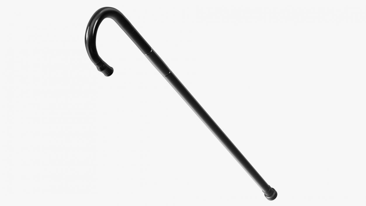 Metal Cane Walking Stick 3D model