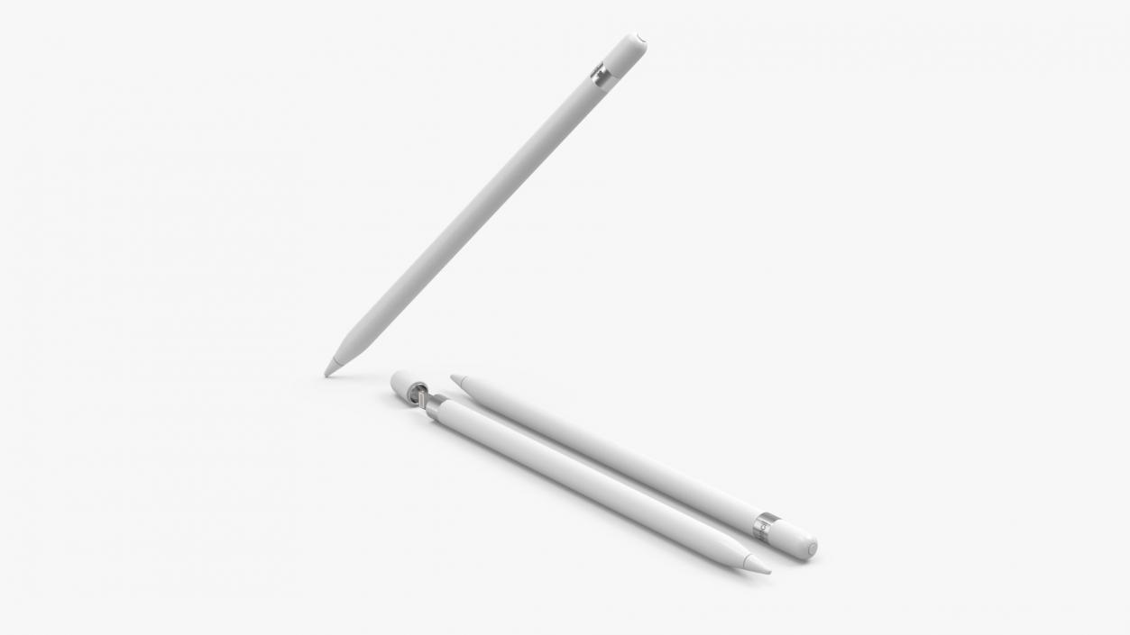 Apple Pencil 2 3D model