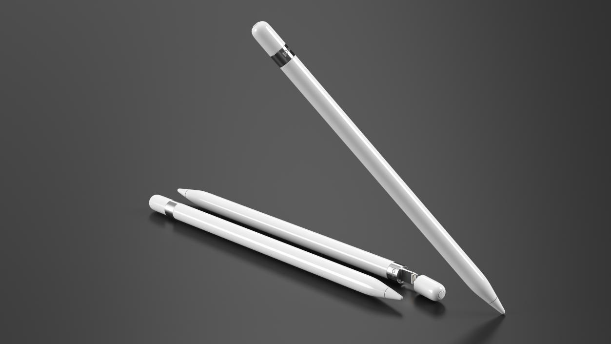 Apple Pencil 2 3D model