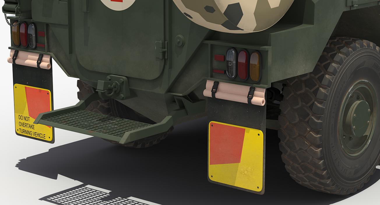 3D Military Ambulance Rigged Collection