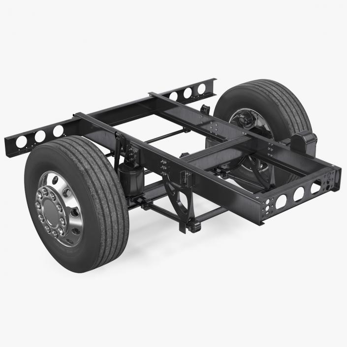 3D model Bus Front Suspension