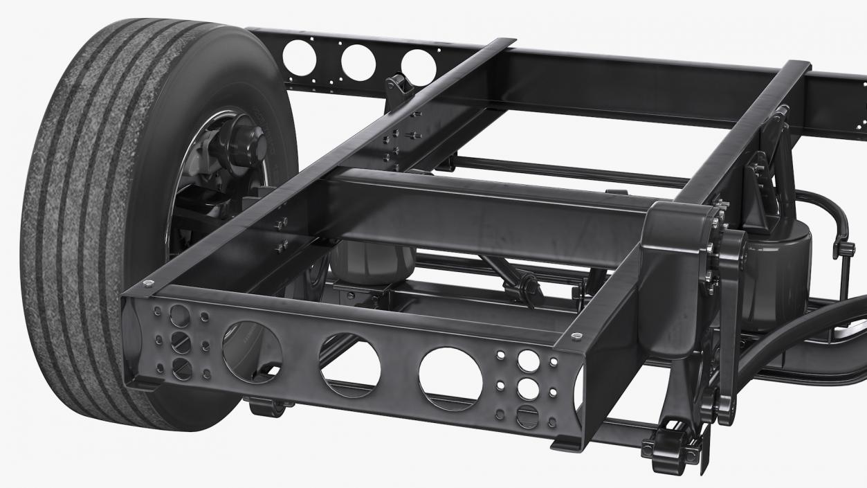 3D model Bus Front Suspension