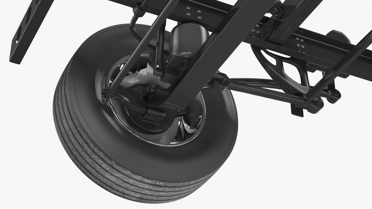 3D model Bus Front Suspension