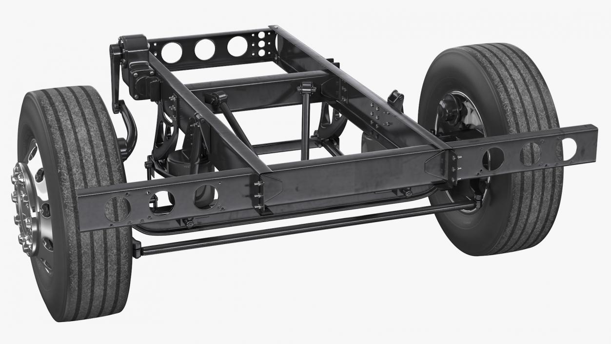 3D model Bus Front Suspension