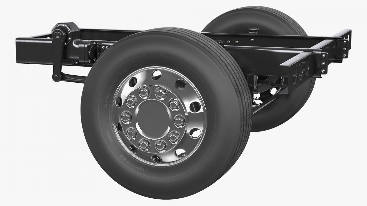 3D model Bus Front Suspension