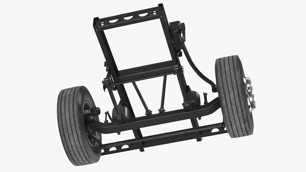 3D model Bus Front Suspension