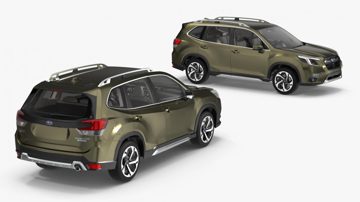 3D Subaru Forester 2022 Green