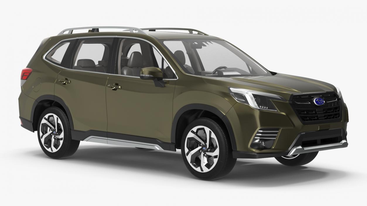 3D Subaru Forester 2022 Green