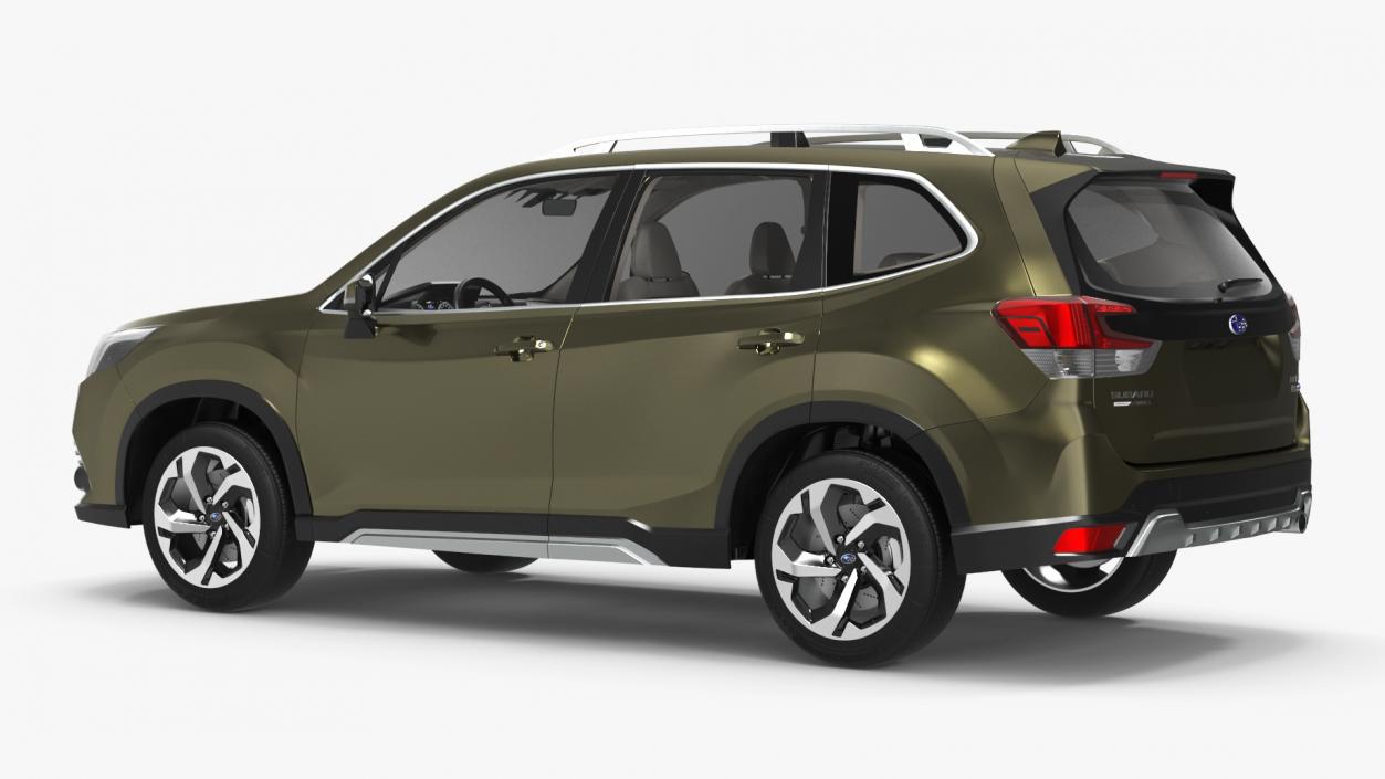 3D Subaru Forester 2022 Green