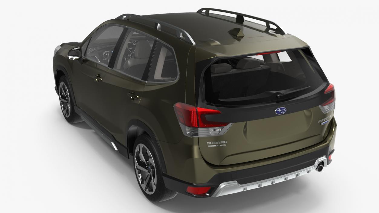 3D Subaru Forester 2022 Green