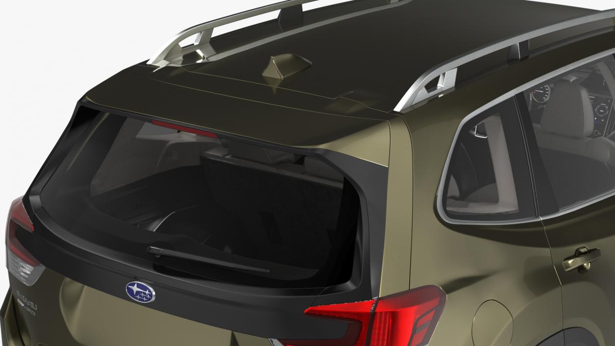 3D Subaru Forester 2022 Green