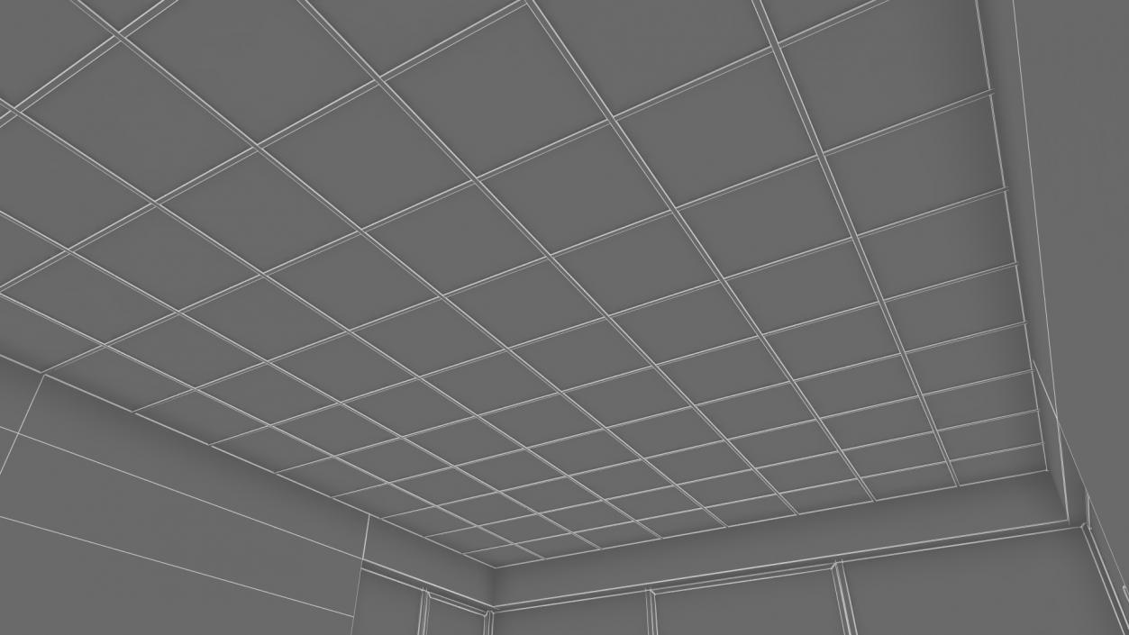 3D Conference Room No Furniture model