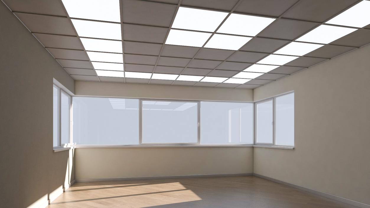 3D Conference Room No Furniture model