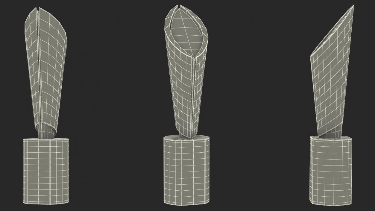 3D College Football National Championship Playoff Trophy model