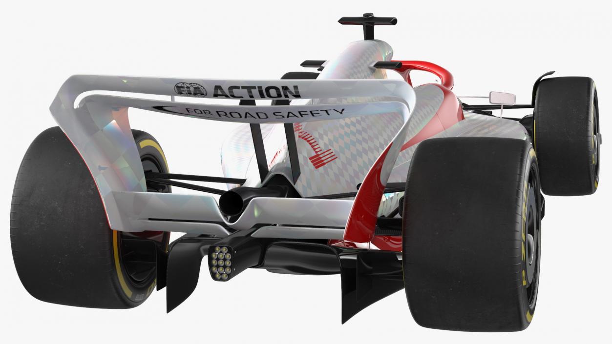 Formula 1 2022 White Livery 3D