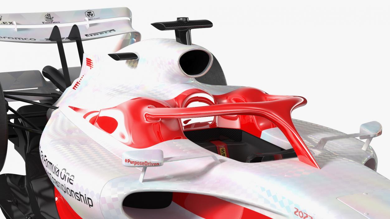 Formula 1 2022 White Livery 3D