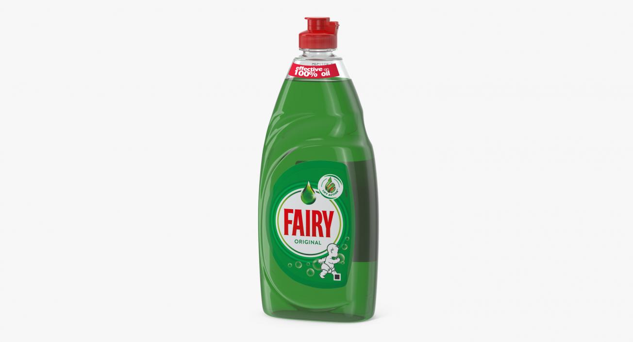 Fairy Dishwashing Liquid 3D model