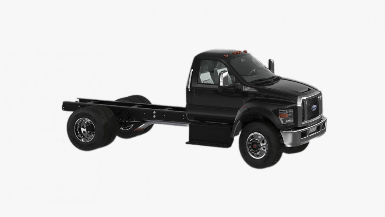 3D 2019 F650 Supertruck Pickup Rigged for Maya model