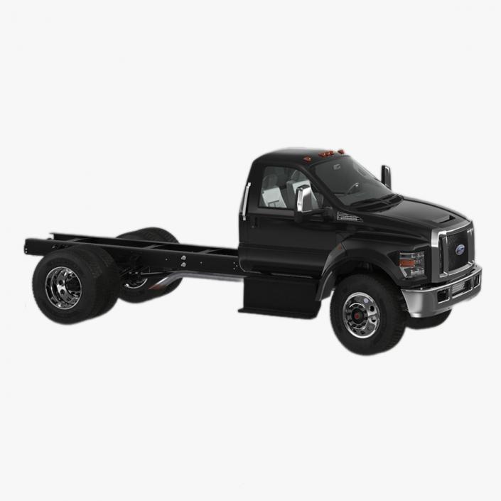 3D 2019 F650 Supertruck Pickup Rigged for Maya model