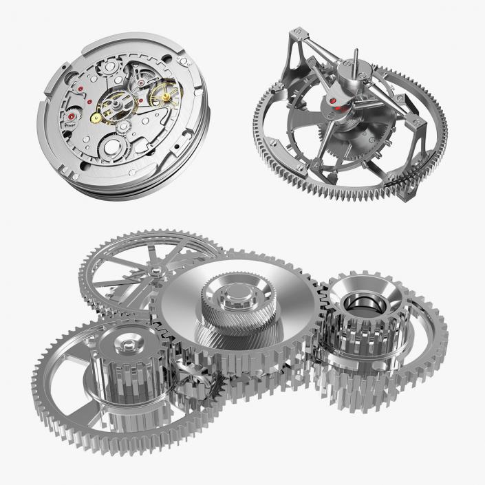 Clock Mechanisms Collection 2 3D model