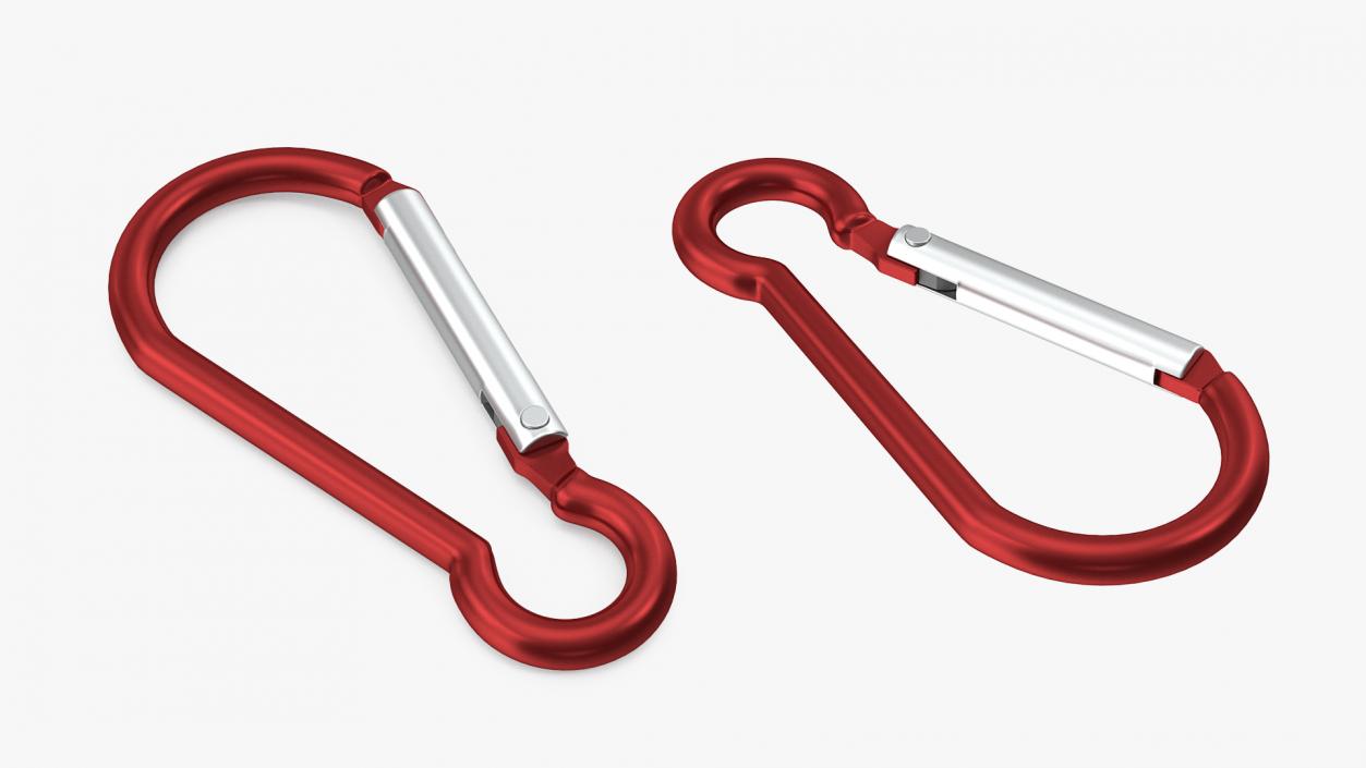 Carabiner Clip 3D model