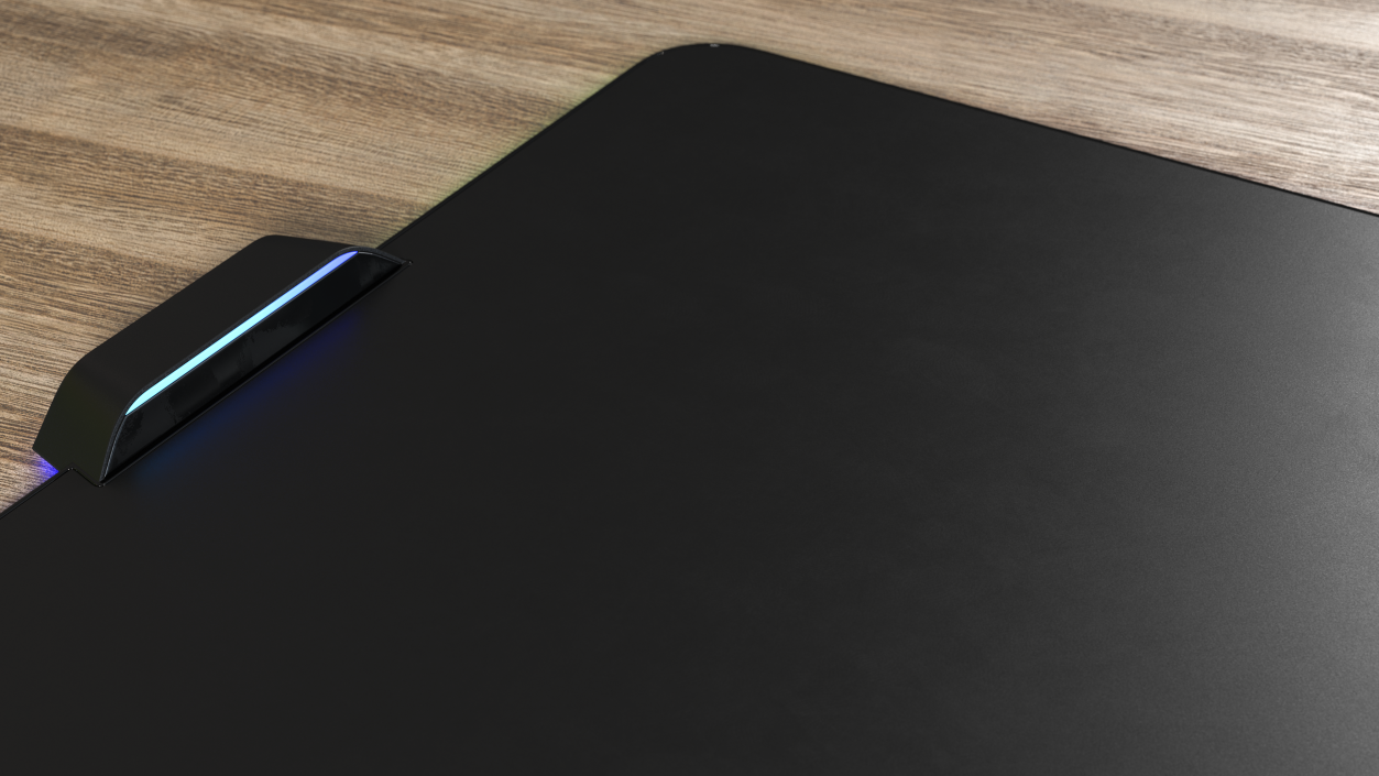 3D model RGB Gaming Mouse Pad