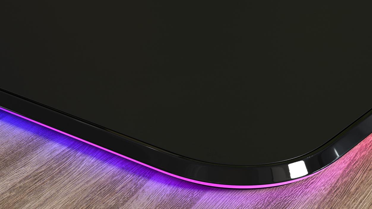 3D model RGB Gaming Mouse Pad