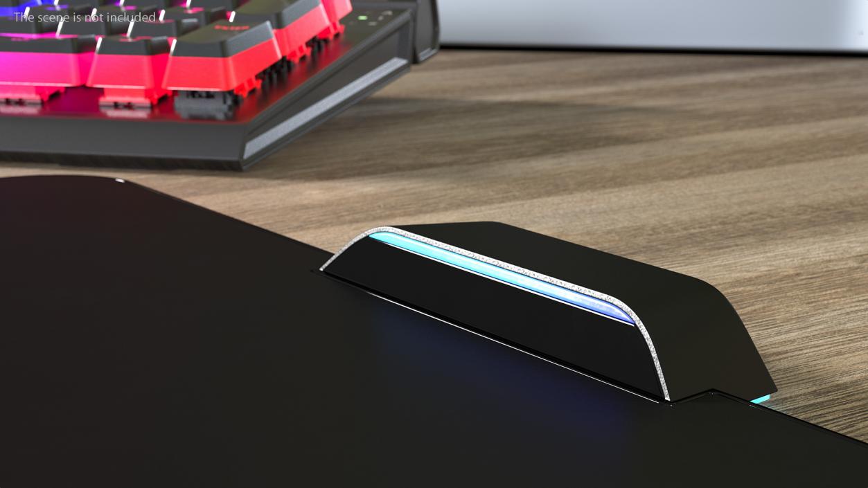 3D model RGB Gaming Mouse Pad