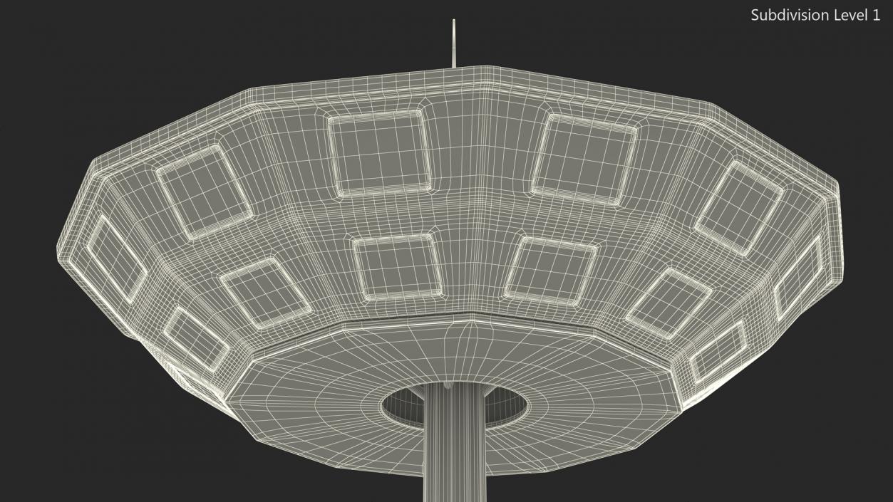 3D model Lamppost