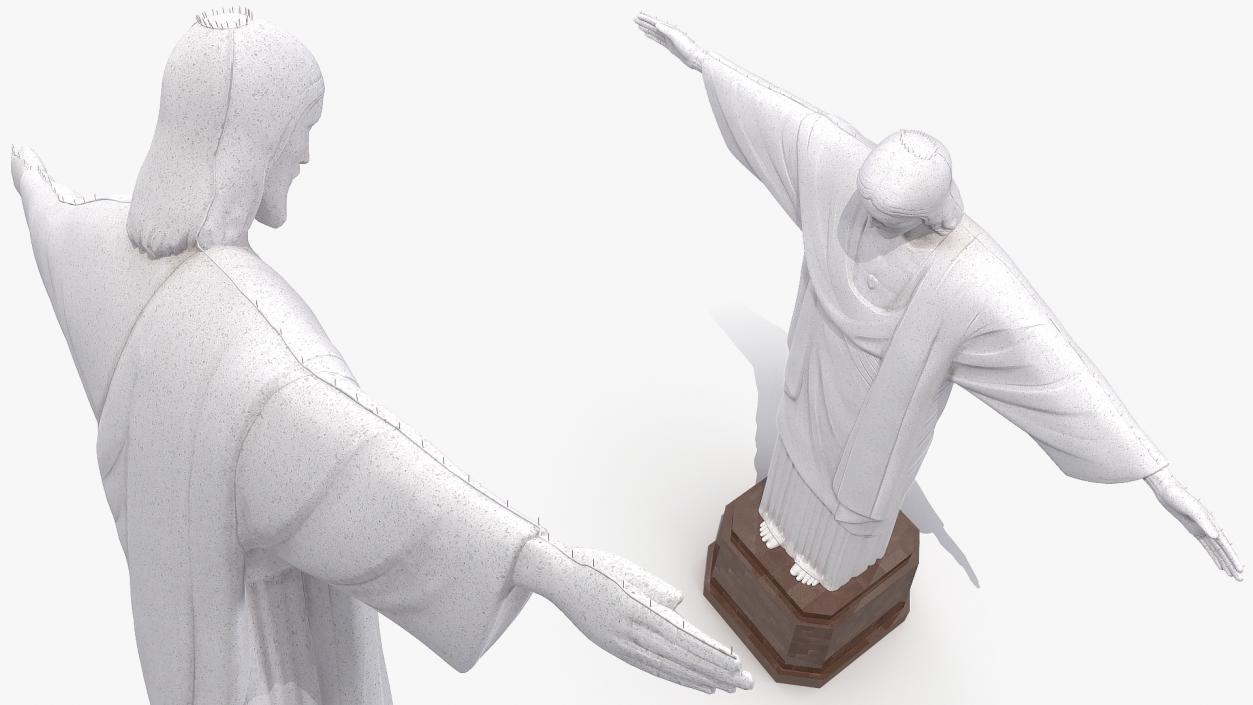 3D Stone Statues Collection 7