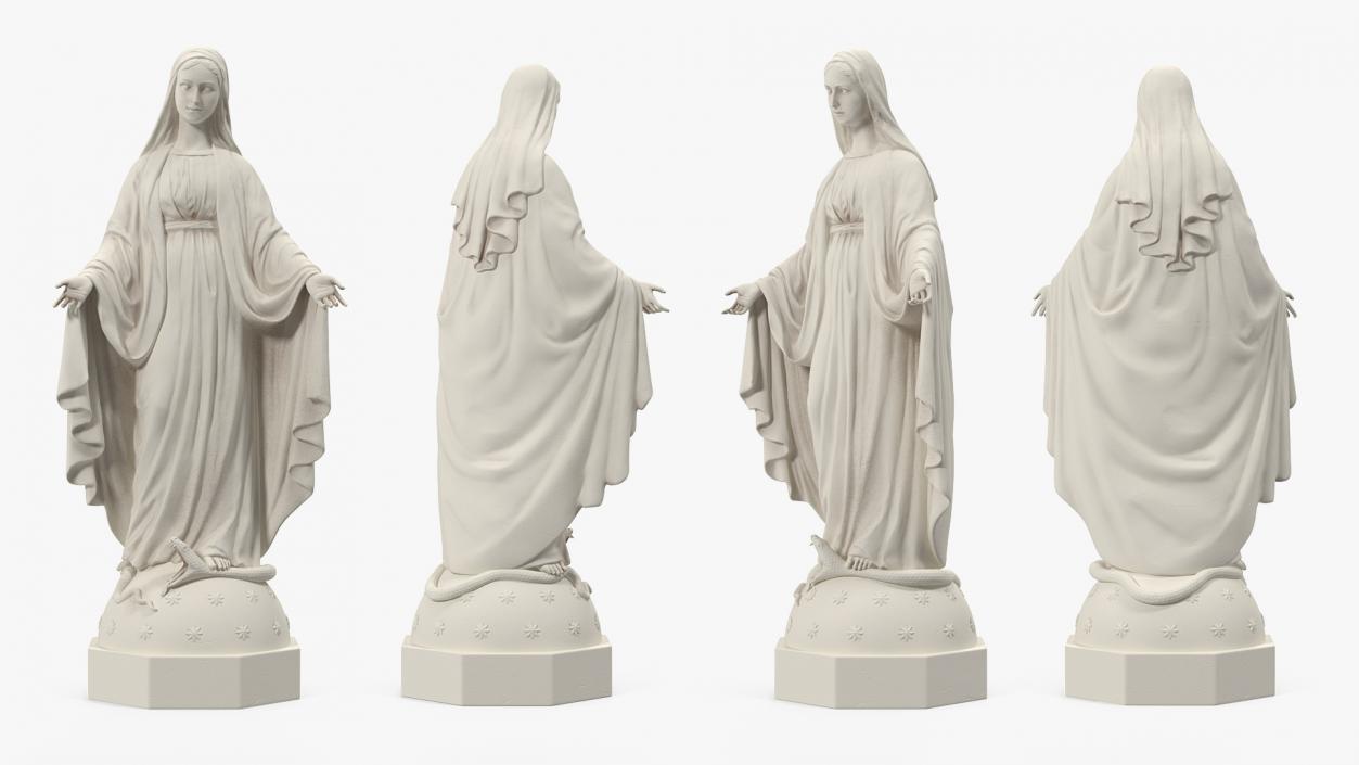 3D Stone Statues Collection 7