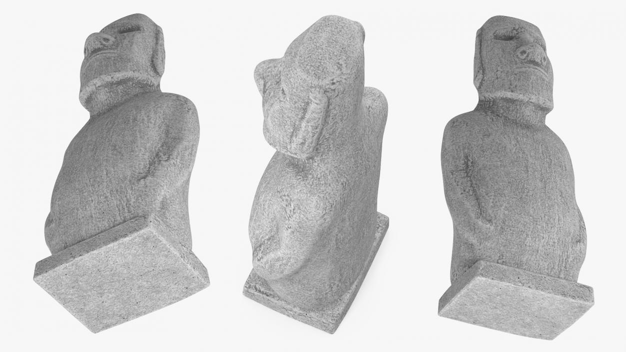 3D Stone Statues Collection 7