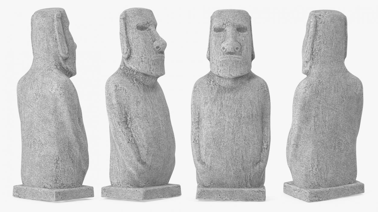 3D Stone Statues Collection 7