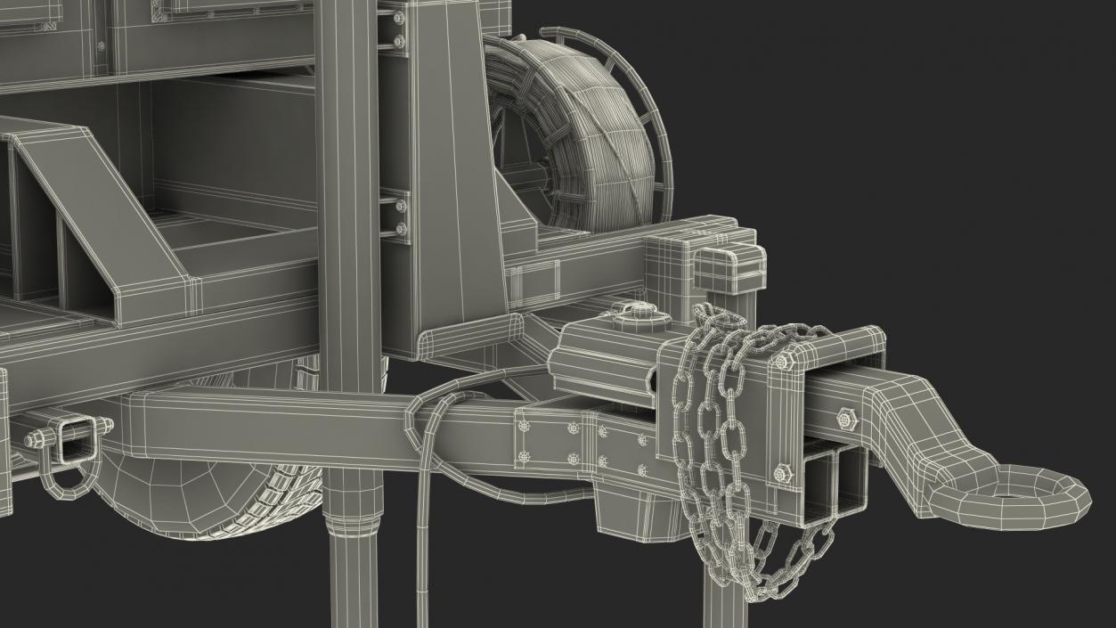 3D model MPQ-64 Sentinel Radar Green Camo(1)