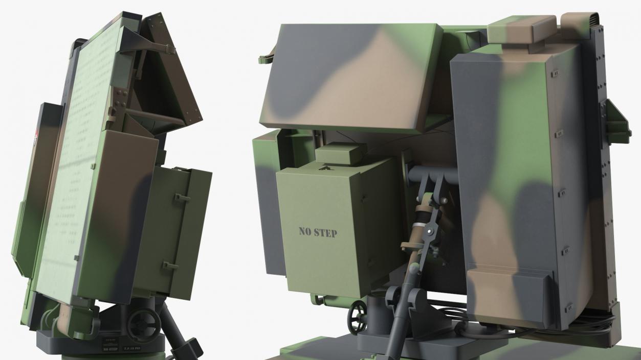 3D model MPQ-64 Sentinel Radar Green Camo(1)