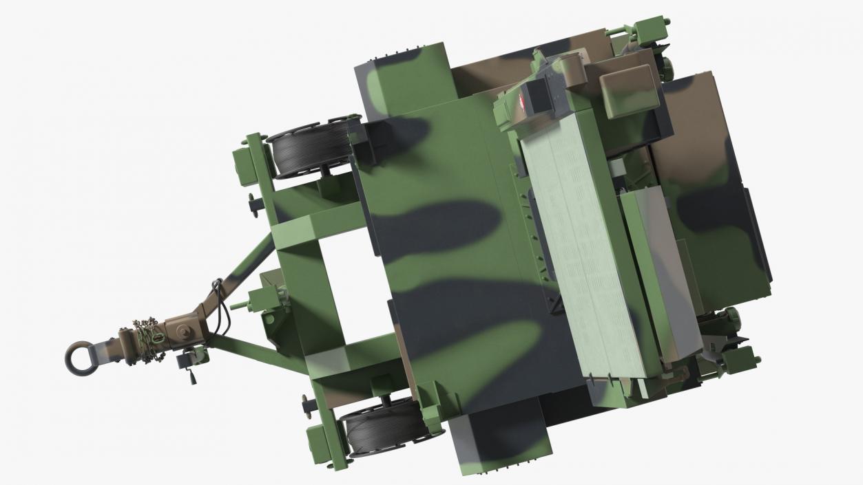 3D model MPQ-64 Sentinel Radar Green Camo(1)