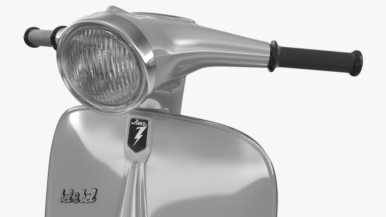 Vespa Z-Scooter Rigged 3D