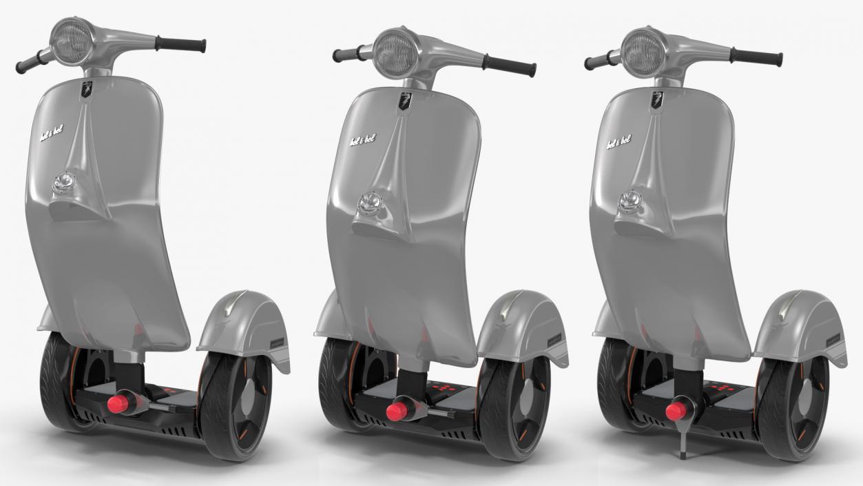 Vespa Z-Scooter Rigged 3D