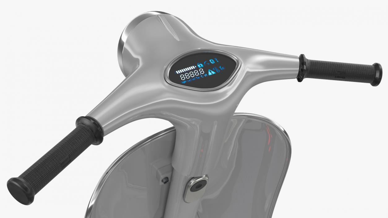 Vespa Z-Scooter Rigged 3D