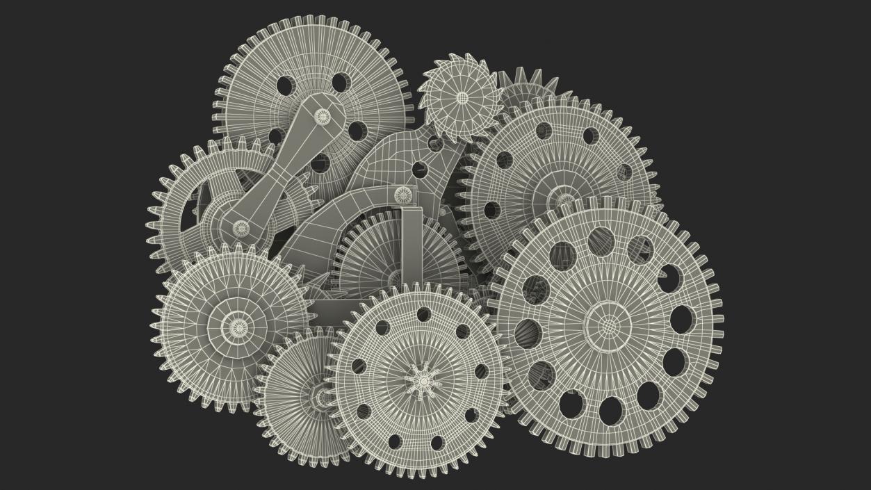 Clock Mechanisms Collection 5 3D model