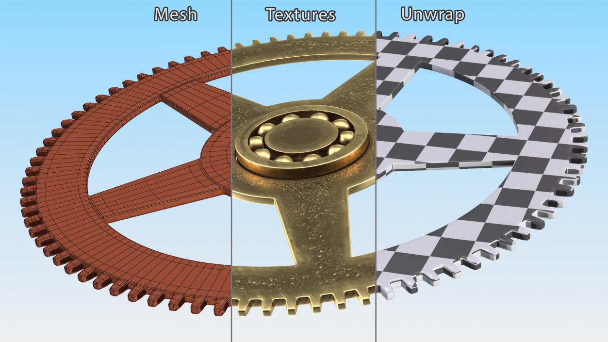 Clock Mechanisms Collection 5 3D model