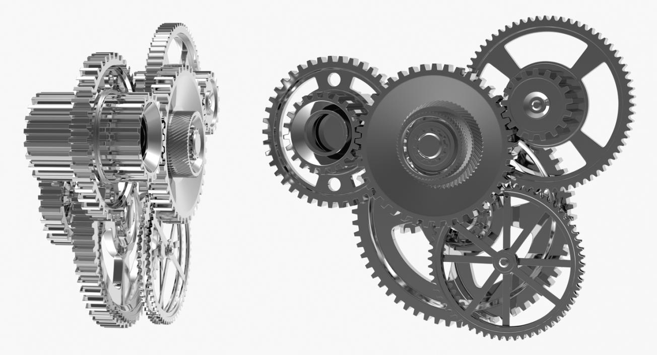 Clock Mechanisms Collection 5 3D model