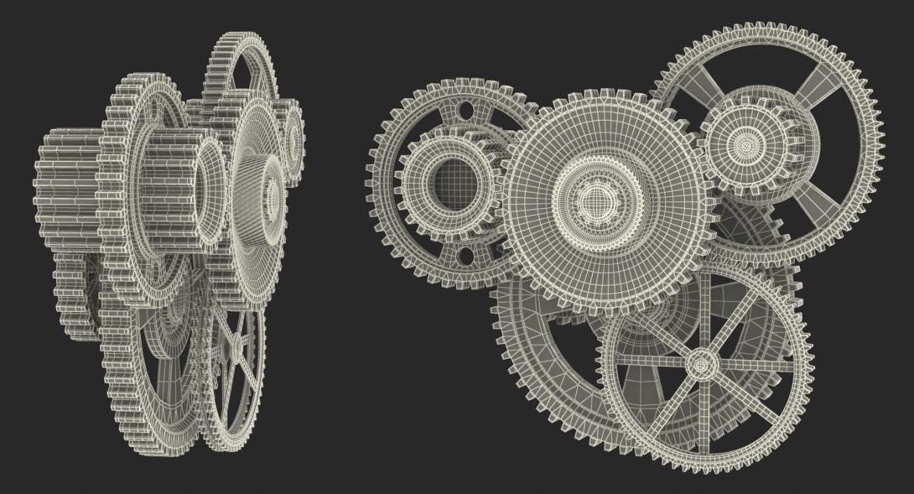 Clock Mechanisms Collection 5 3D model