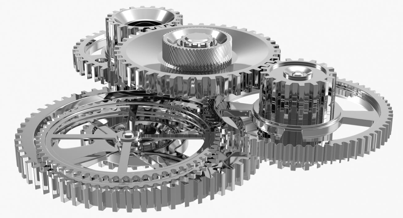 Clock Mechanisms Collection 5 3D model