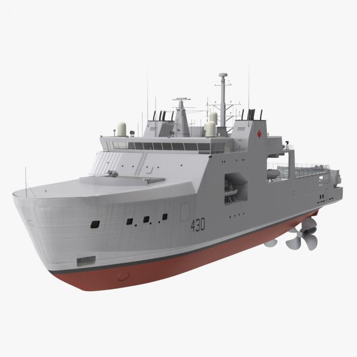 3D Harry DeWolf-Class Offshore Patrol Vessel