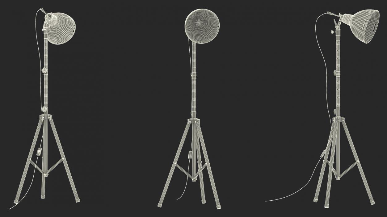 3D Photo Studio Equipment Collection model