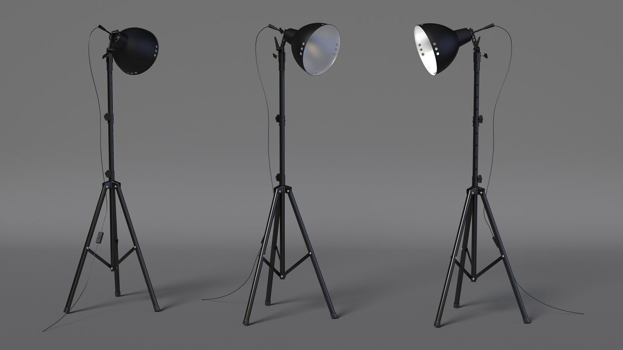 3D Photo Studio Equipment Collection model