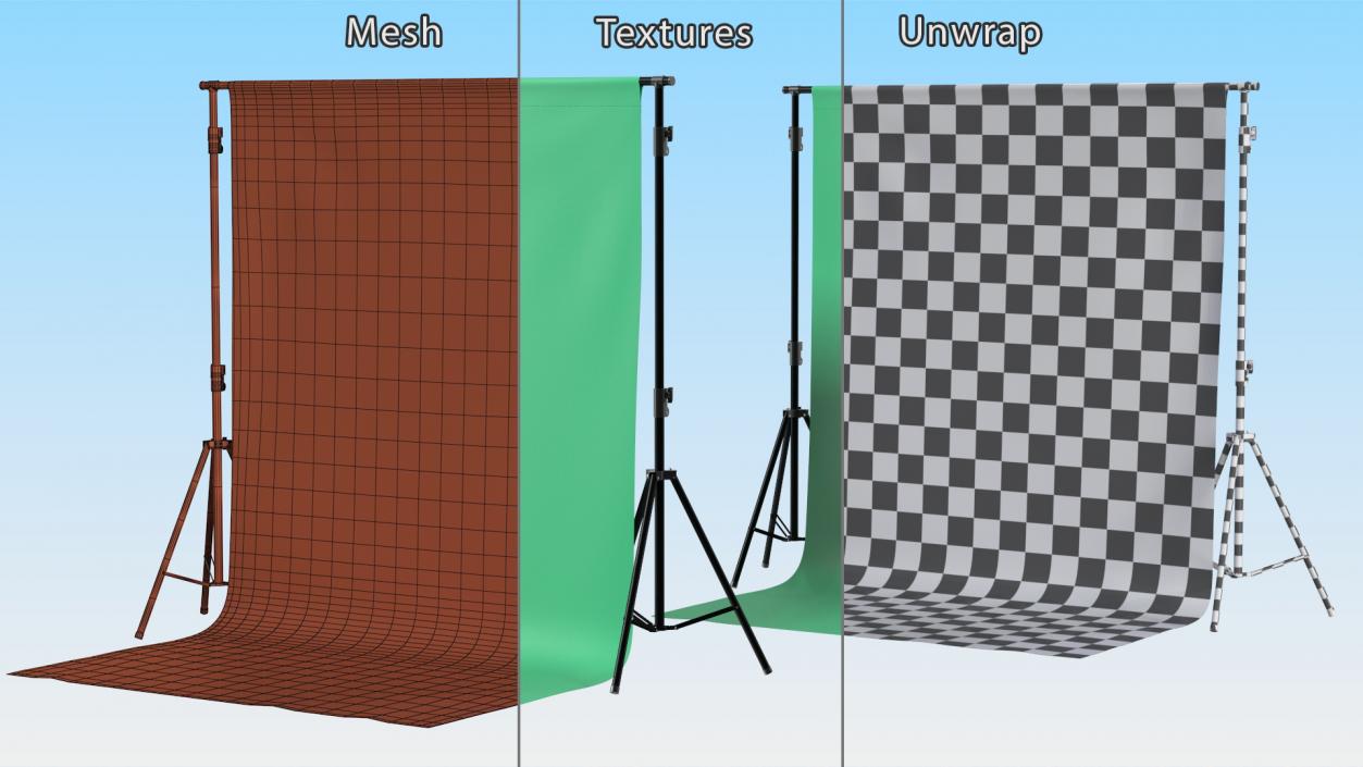 3D Photo Studio Equipment Collection model