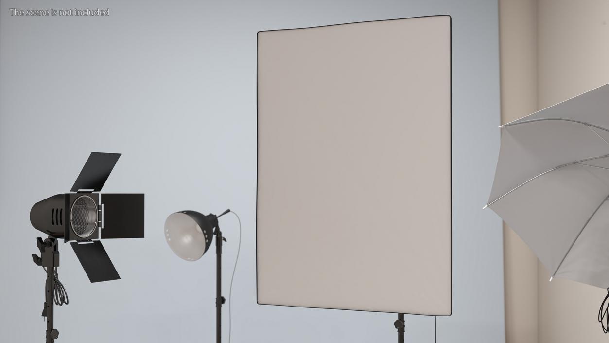 3D Photo Studio Equipment Collection model